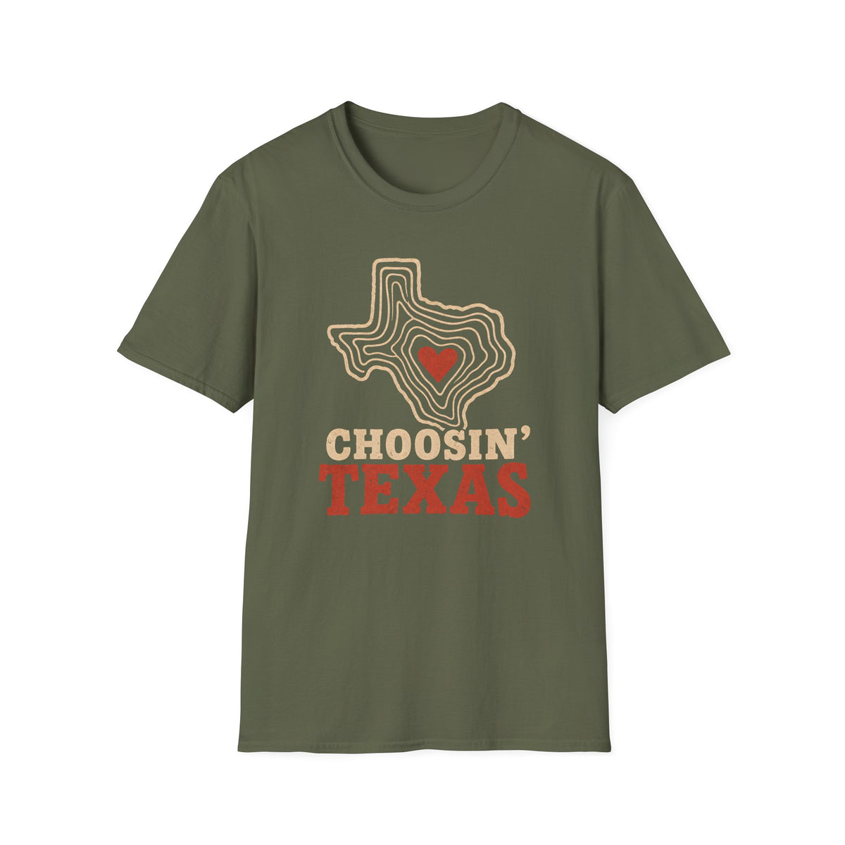 Choosin Texas Swirl T-Shirt – Classic Tee