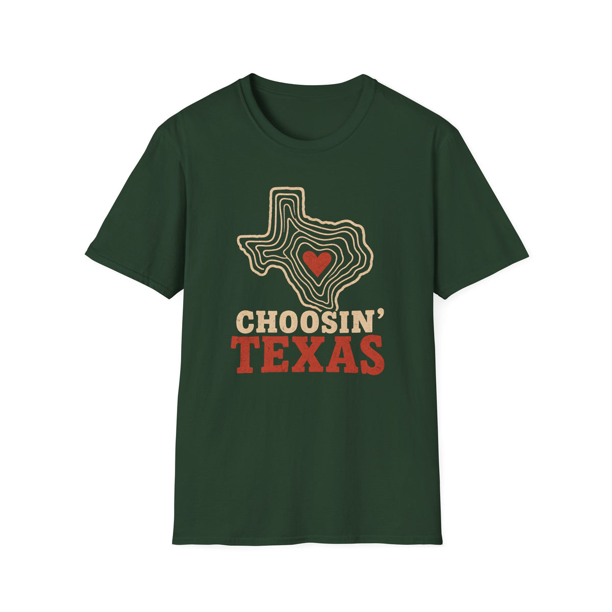 Choosin Texas Swirl T-Shirt – Classic Tee