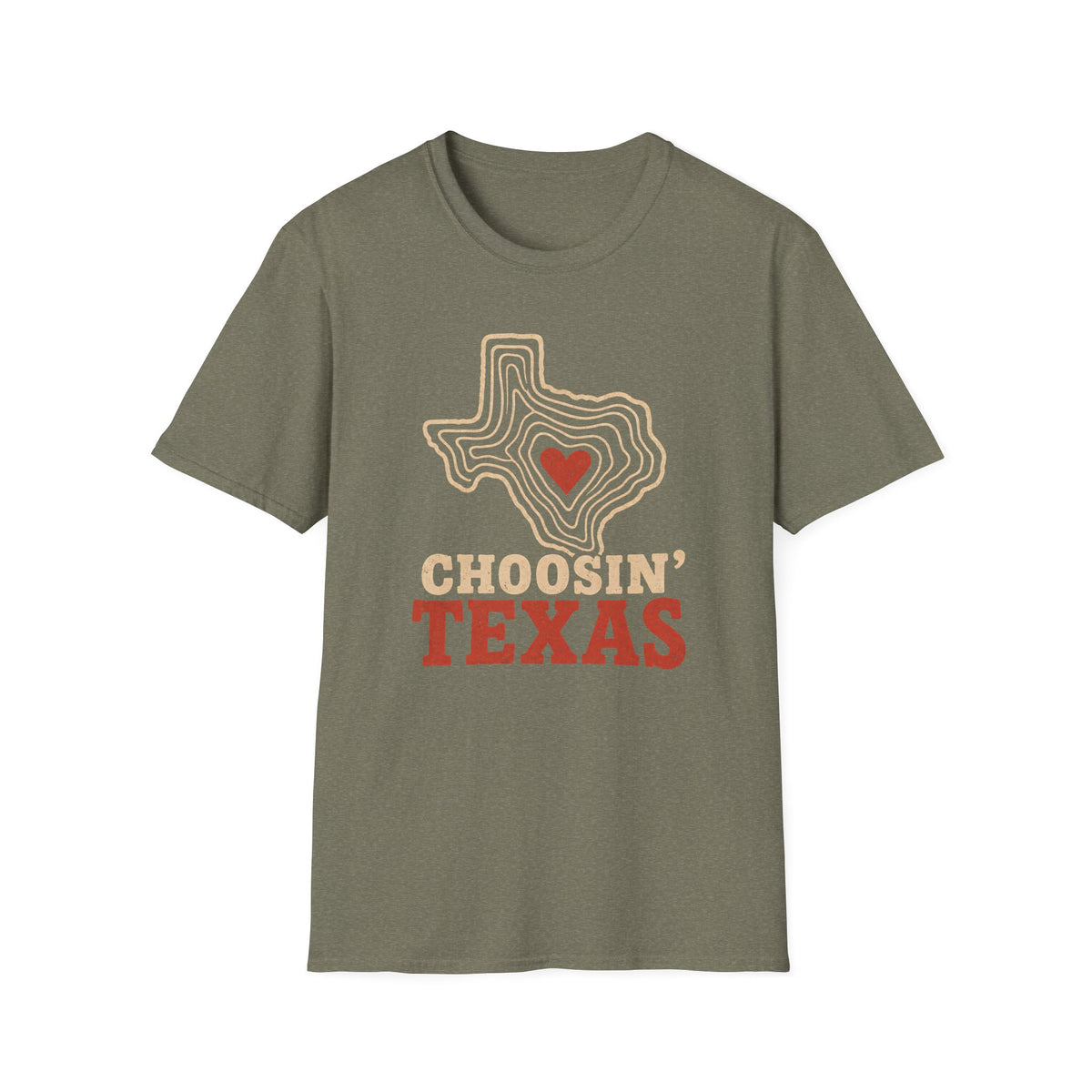 Choosin Texas Swirl T-Shirt – Classic Tee