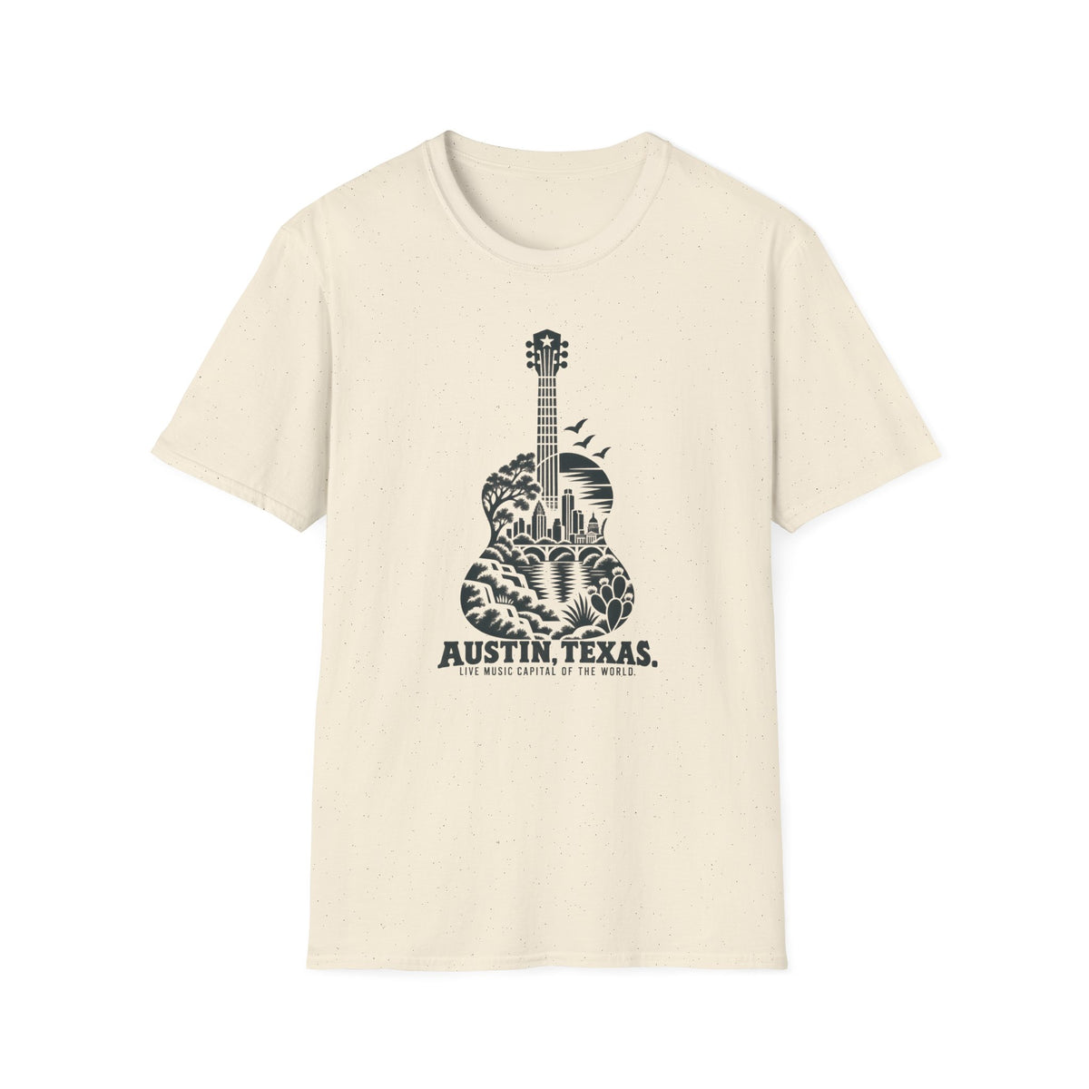 Austin Guitar T-Shirt – Classic Tee