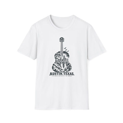 Austin Guitar T-Shirt – Classic Tee