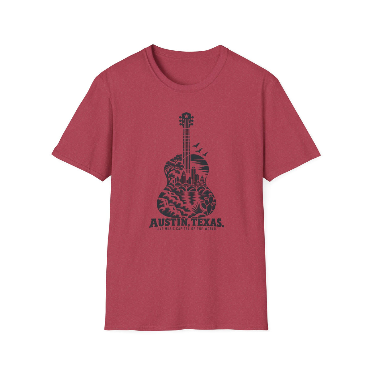 Austin Guitar T-Shirt – Classic Tee