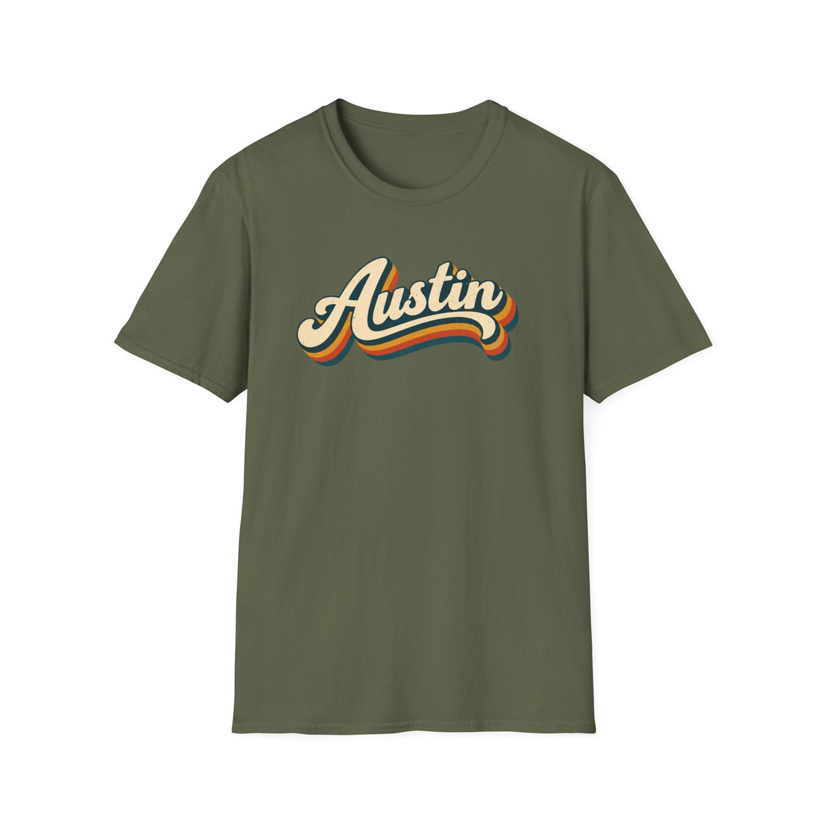 Austin Retro T-Shirt – Classic Tee