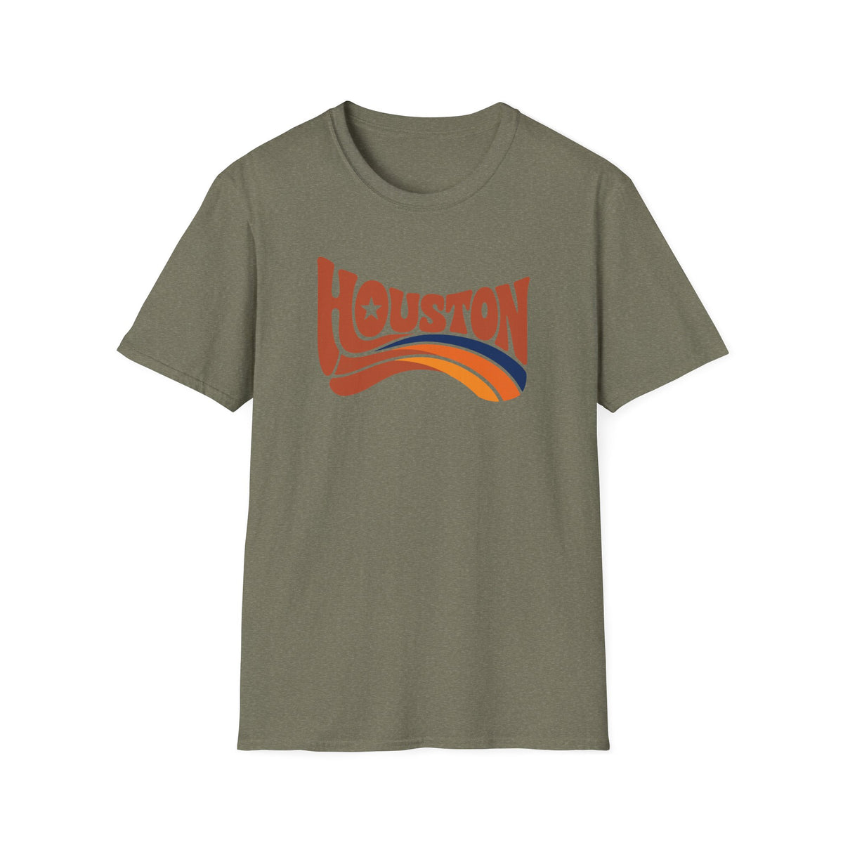 Houston Swoosh T-Shirt – Classic Tee