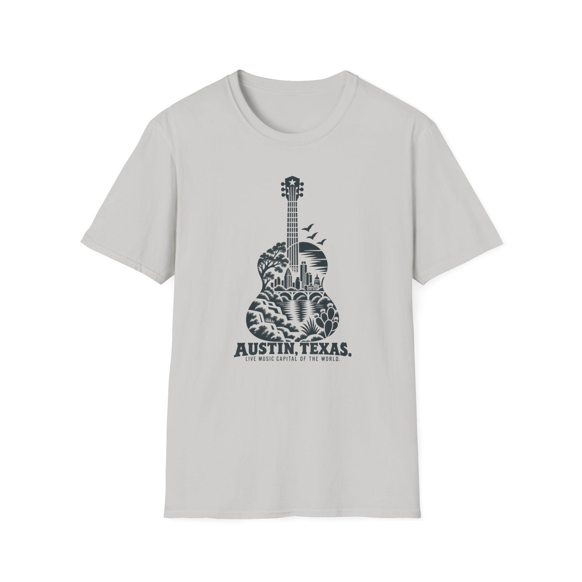 Austin Guitar T-Shirt – Classic Tee