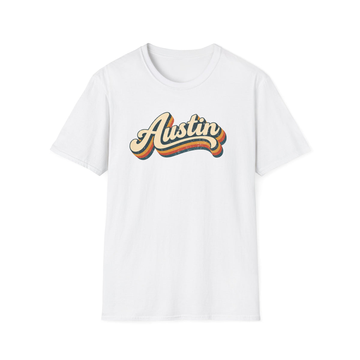 Austin Retro T-Shirt – Classic Tee
