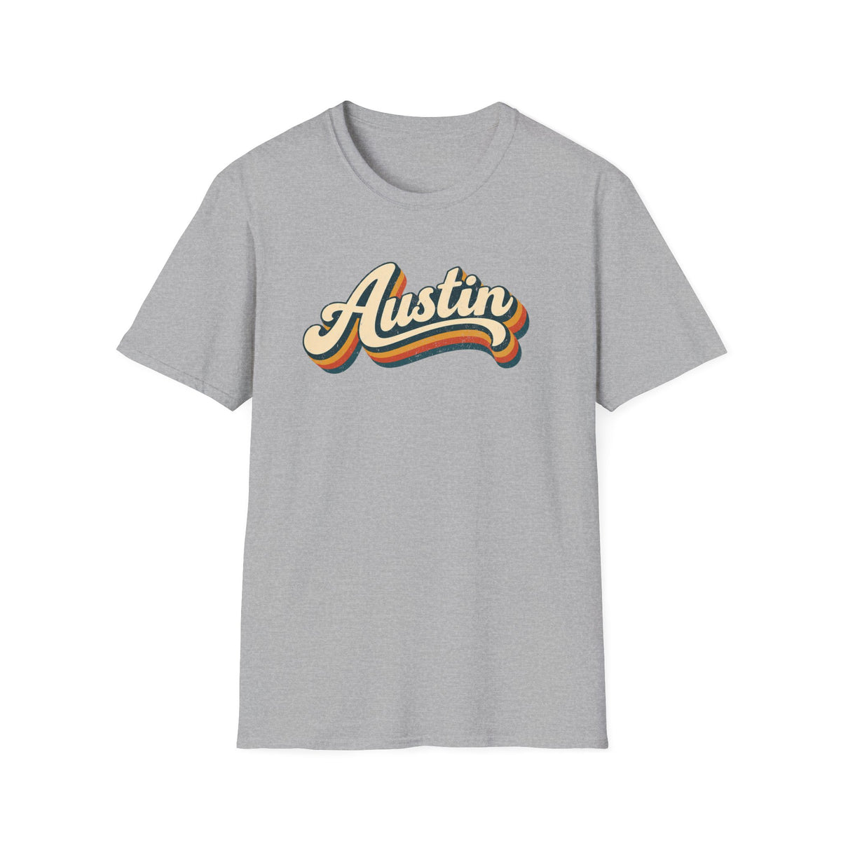 Austin Retro T-Shirt – Classic Tee