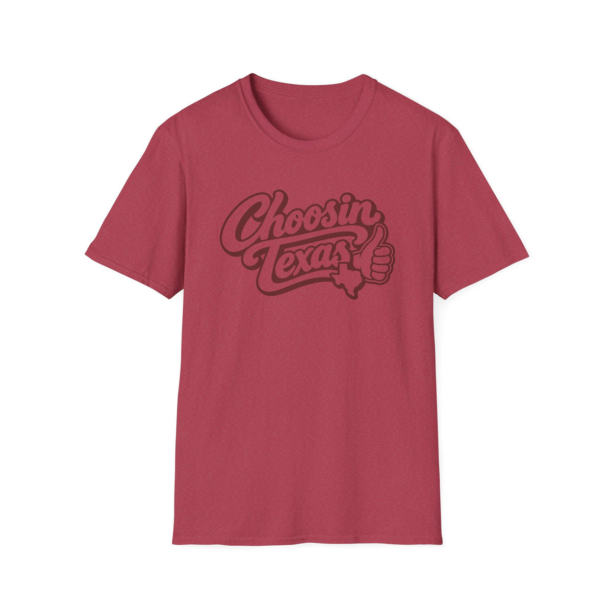 Choosin Texas Maroon T-Shirt – Classic Tee