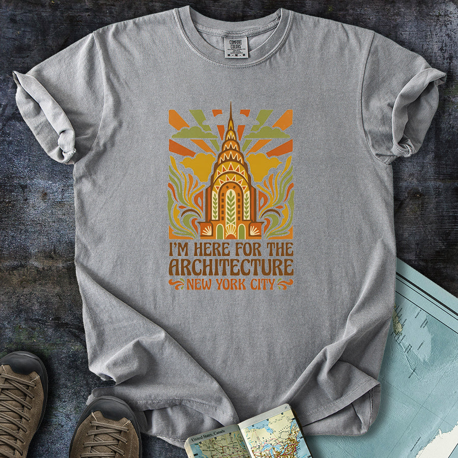 New York City Architecture Chrysler Building T-Shirt