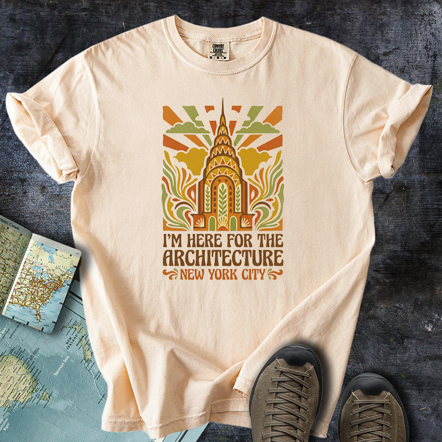 New York City Architecture Chrysler Building T-Shirt