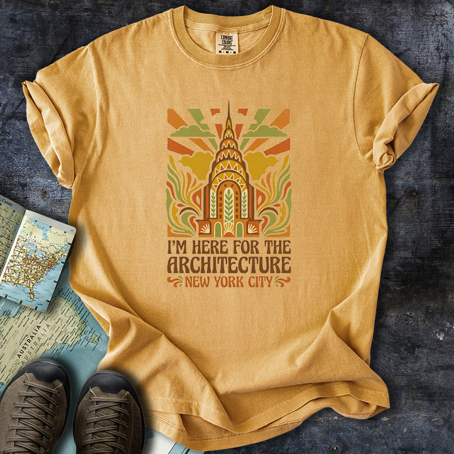New York City Architecture Chrysler Building T-Shirt