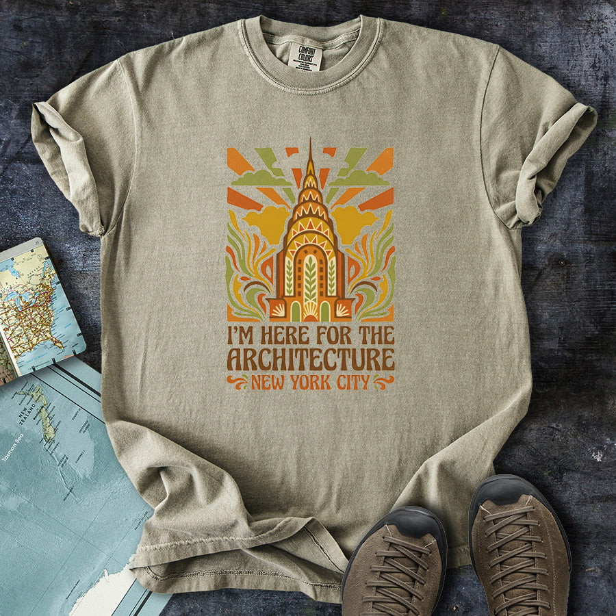 New York City Architecture Chrysler Building T-Shirt