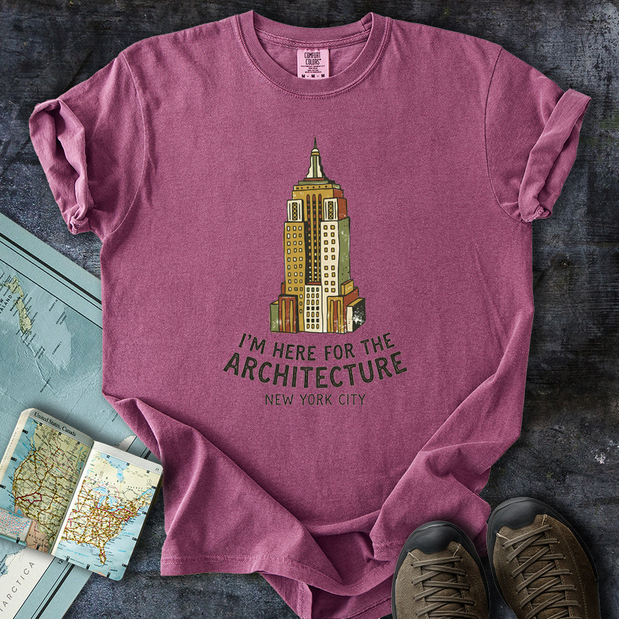 New York City Architecture Empire State T-Shirt