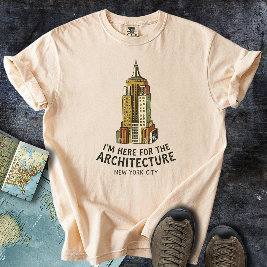 New York City Architecture Empire State T-Shirt