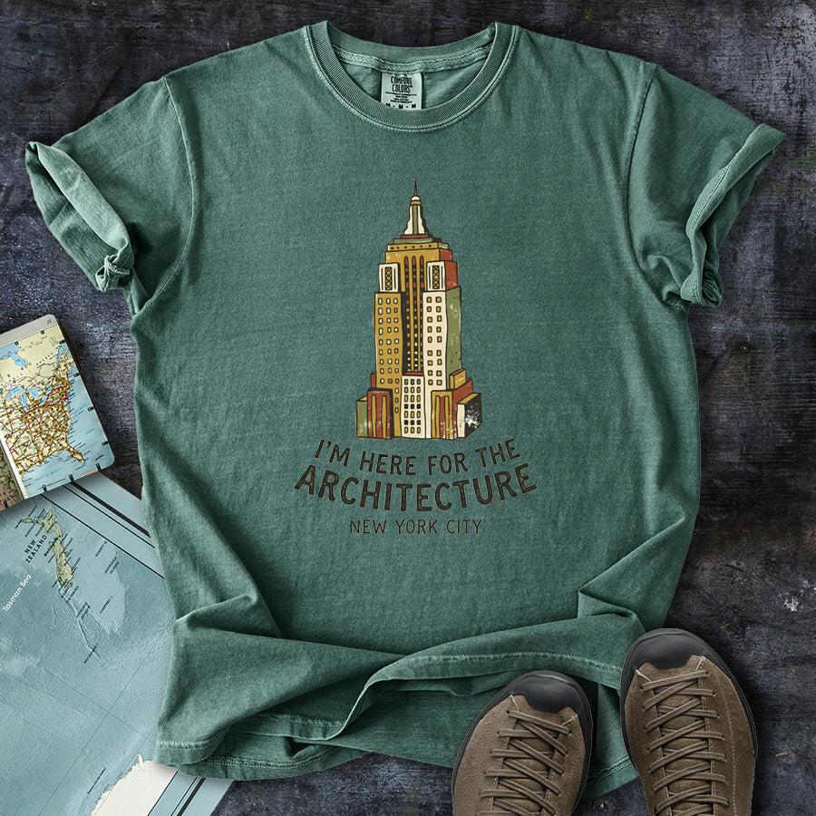 New York City Architecture Empire State T-Shirt