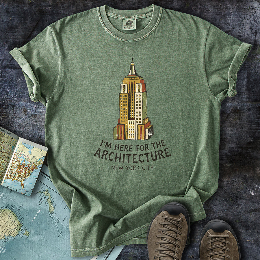 New York City Architecture Empire State T-Shirt