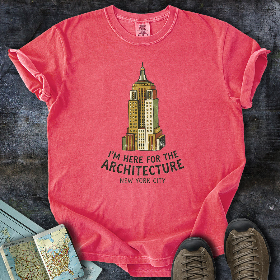 New York City Architecture Empire State T-Shirt