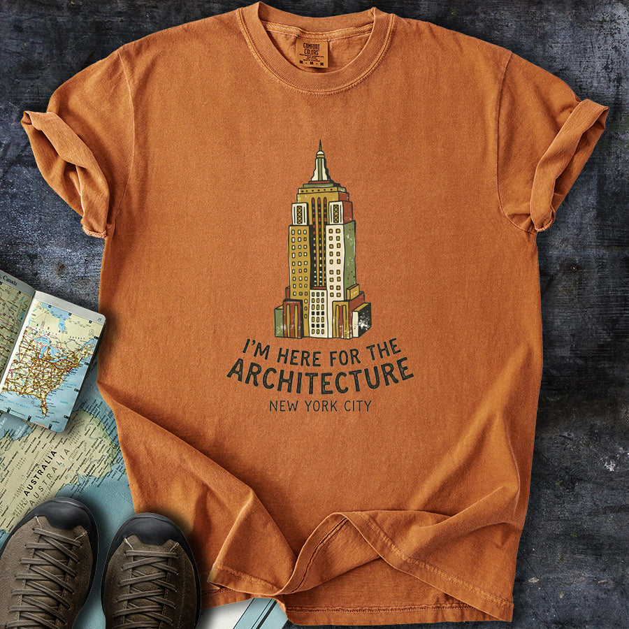 New York City Architecture Empire State T-Shirt