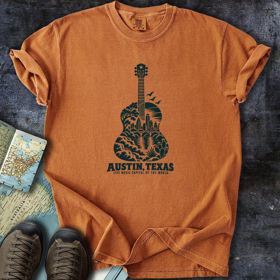 Austin Guitar T-Shirt