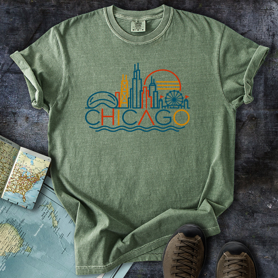 Chicago Lines T-Shirt